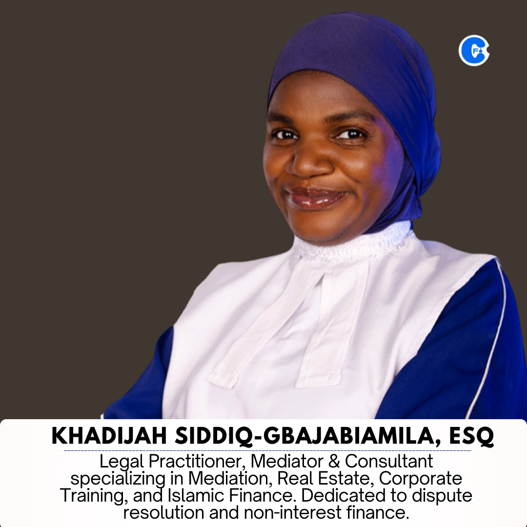 Co-owner- KHADIJAH SIDDIQ-GBAJABIAMILA, ESQ